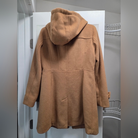 MICHAEL Michael Kors Camel Trench Coat With Detachable Hood - Picture 3 of 7